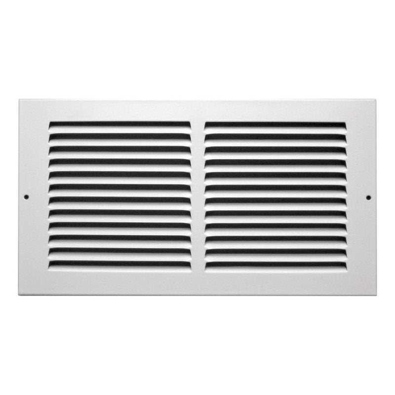 Tru Aire 12 in. W x 6 in. H Steel Return Air Grille White