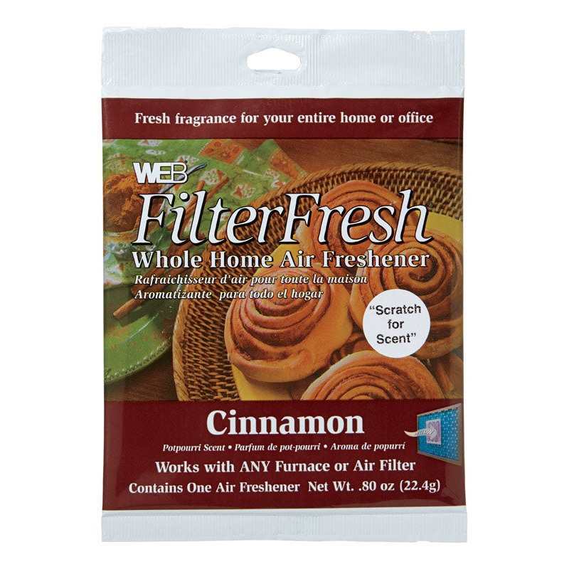 Web Filter Fresh Air Freshener Cinnamon 0.80 oz.