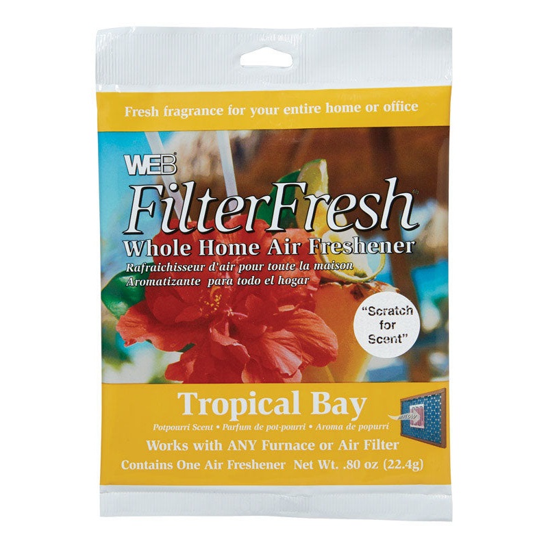 Web Filter Fresh Air Freshener Tropical Bay 0.80 oz.