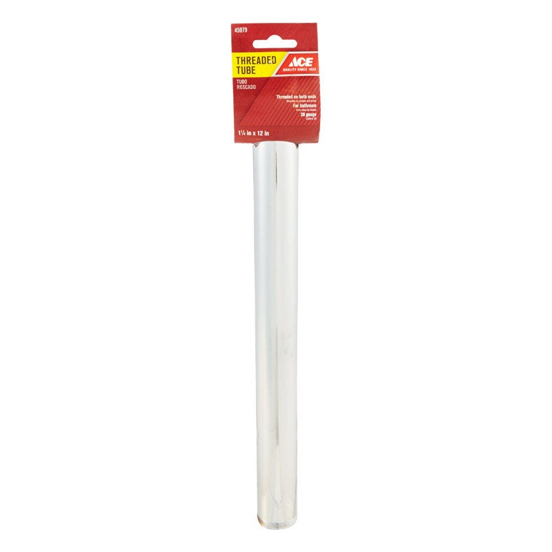 Ace 1-1/4 in. Dia. x 12 in. L Brass Extension Tube