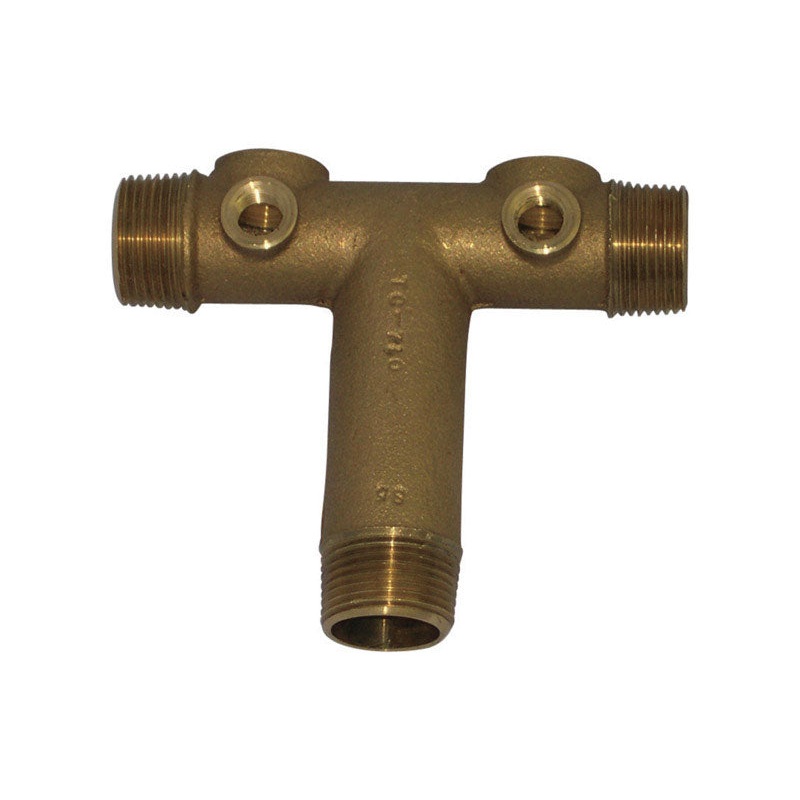 Campbell Brass Universal Tank Cross 1 in.