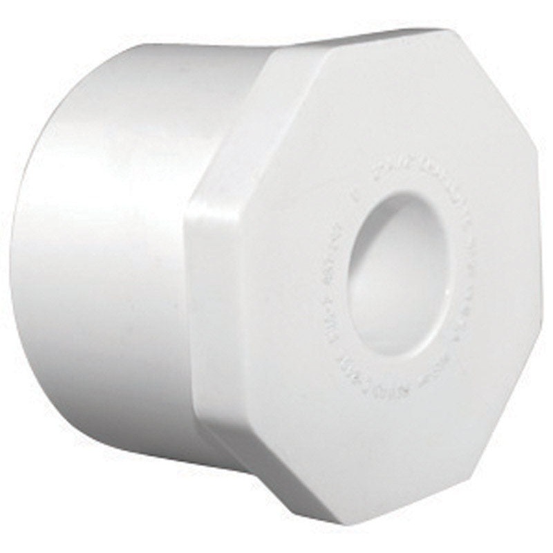 Charlotte Pipe 1-1/2 in. Dia. x 1-1/4 in. Dia. Spigot To FPT Schedule 40 PVC Reducing Bushing
