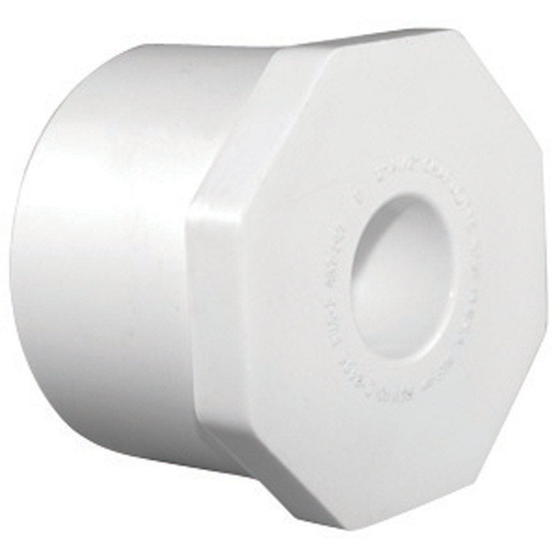 Charlotte Pipe 1-1/4 in. Dia. x 3/4 in. Dia. Spigot To FPT Schedule 40 PVC Reducing Bushing