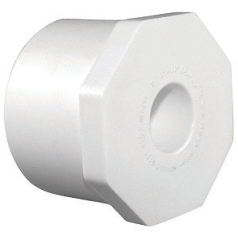 Charlotte Pipe Schedule 40 1-1/4 in. Dia. x 1 in. Dia. FPT To Spigot PVC Reducing Bushing