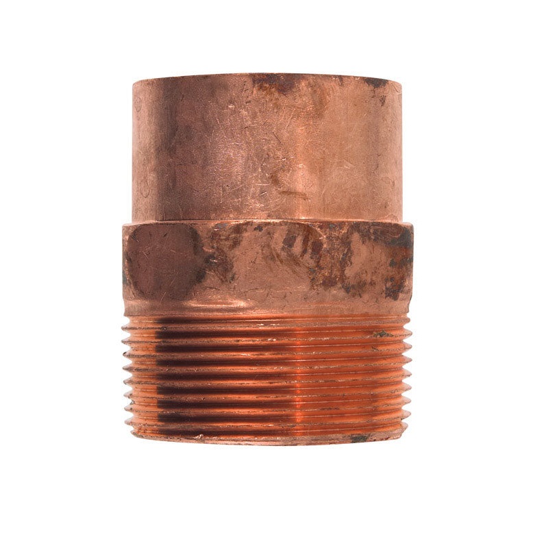 Elkhart 1-1/2 in. Dia. x 1-1/2 in. Dia. Copper To MIP Copper Pipe Adapter