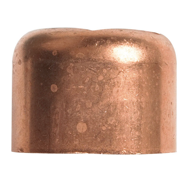 Elkhart 1-1/4 in. Dia. Sweat To Cap Copper Cap
