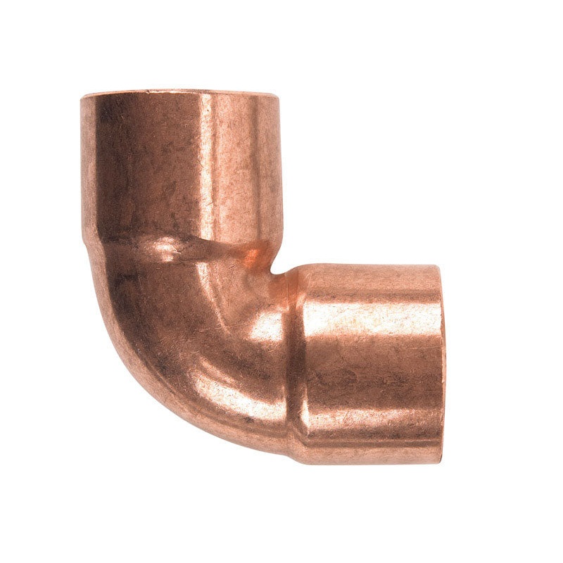 Elkhart 1-1/4 in. Dia. x 1-1/4 in. Dia. Sweat To Sweat To Elbow 90 deg. Copper Elbow