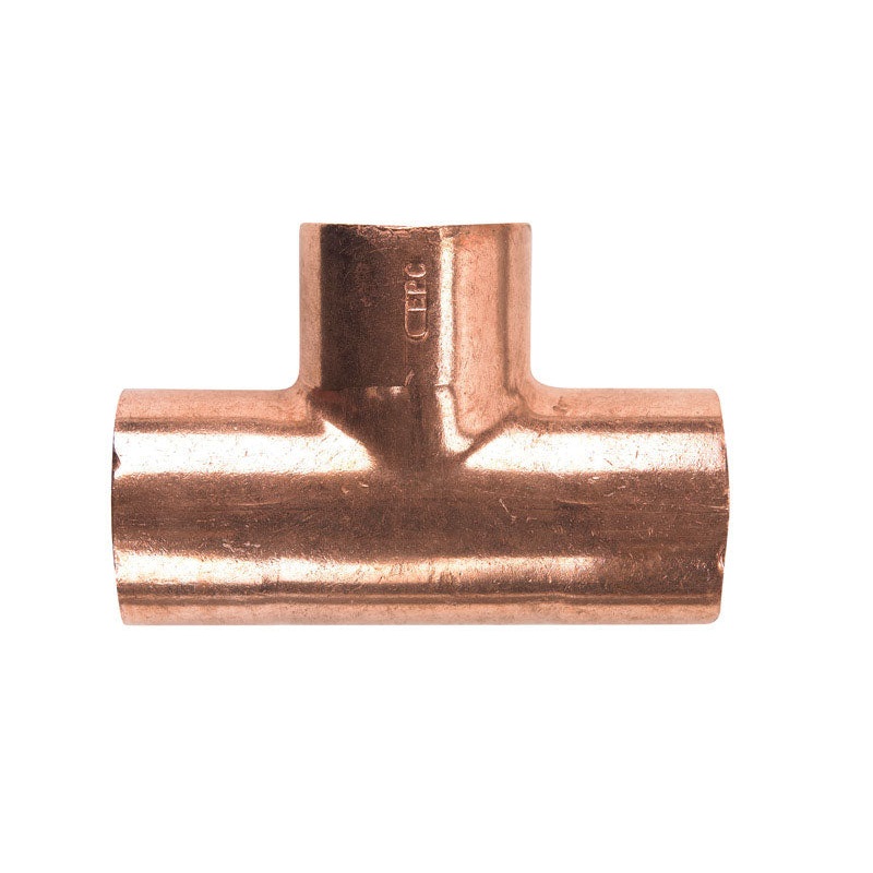 Elkhart 1/4 in. Dia. x 1/4 in. Dia. x 1/4 in. Dia. Sweat To Sweat To Sweat Copper Tee