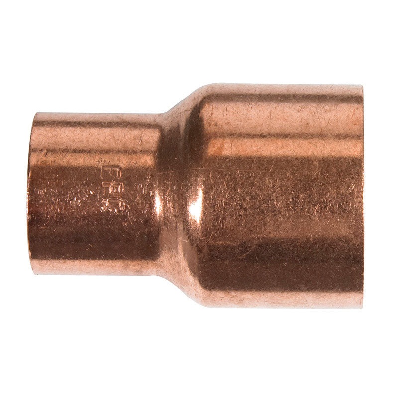 Elkhart 1 in. Dia. x 3/4 in. Dia. Sweat To Sweat To Coupling Copper Reducing Coupling
