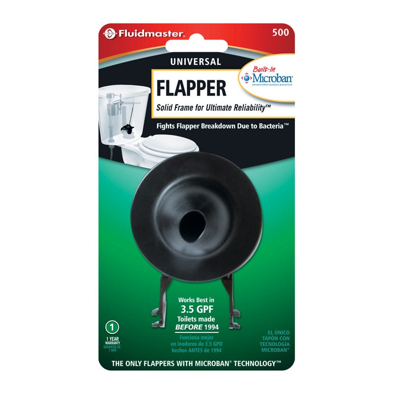 Fluidmaster Universal Flapper 6 in. H x 6-1/8 in. L Plastic