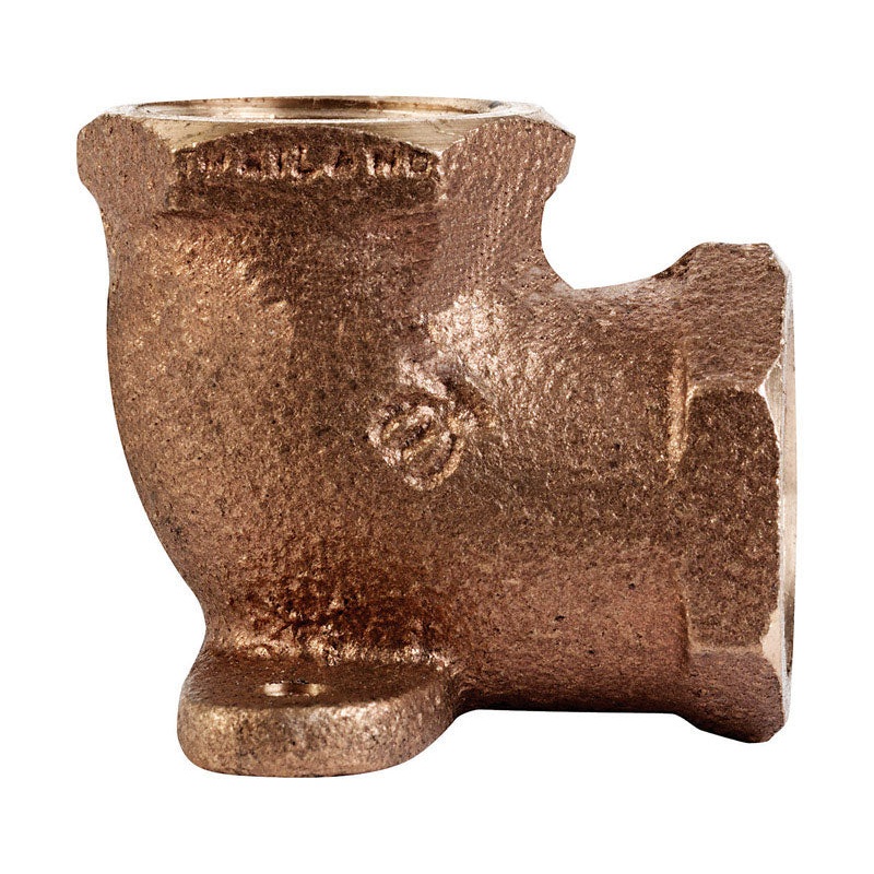 JMF 1/2 in. FIP x 1/2 in. Dia. FIP Compression 90 deg. Bronze Drop Ear Elbow