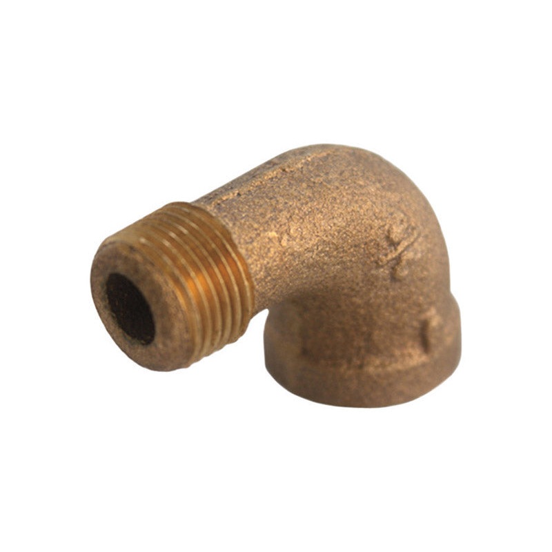 JMF 3/4 in. Dia. x 3/4 in. Dia. FPT To MPT To Compression Red Brass Street Elbow