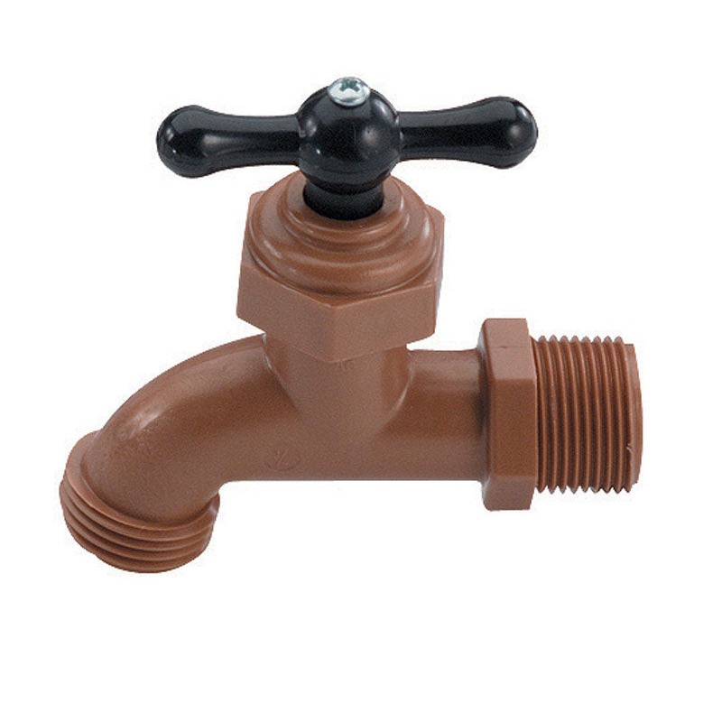 King 1/2 in. MIP Dia. x 1/2 in. Dia. Hose Celcon Hose Bibb