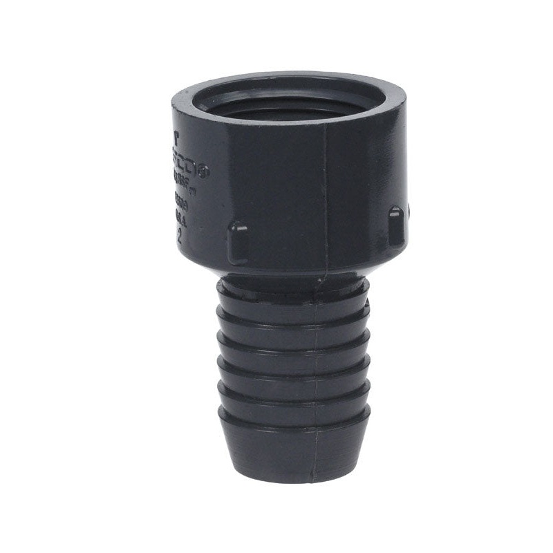 Lasco 1 in. Dia. x 1 in. Dia. Insert To FPT PVC Insert Adapter