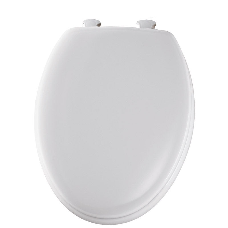Mayfair Wood Toilet Seat Elongated White