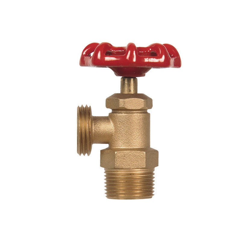 Mueller ProLine 3/4 in. Dia. Brass Boiler Drain