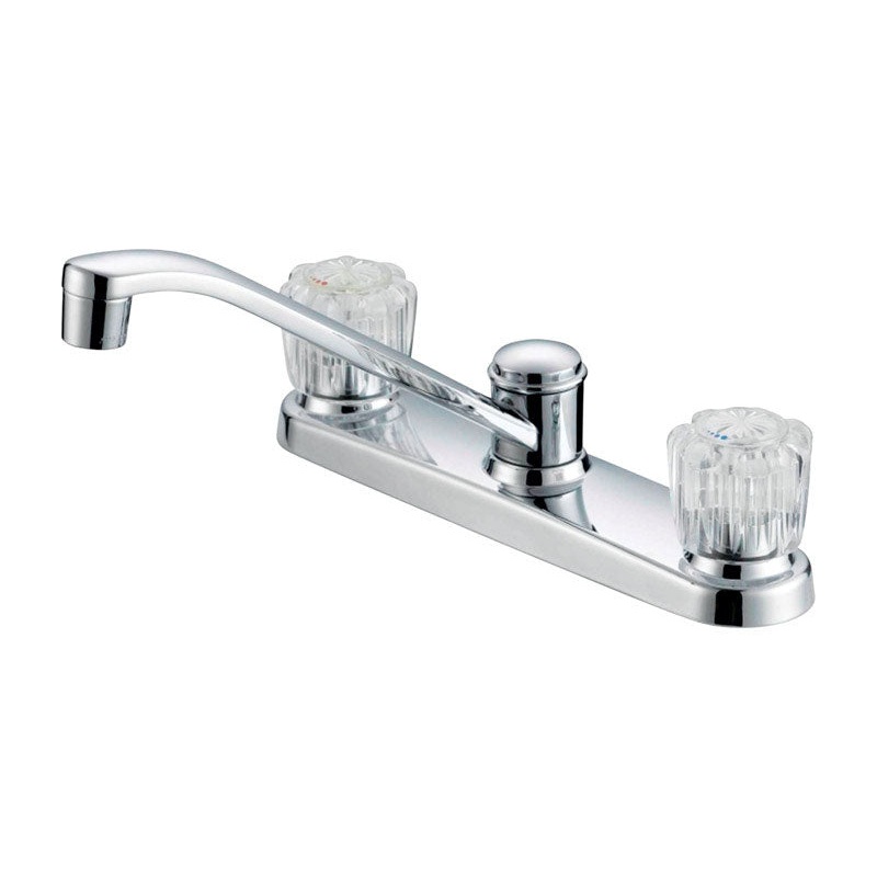 OakBrook Anabelle Two Handle Chrome Kitchen Faucet