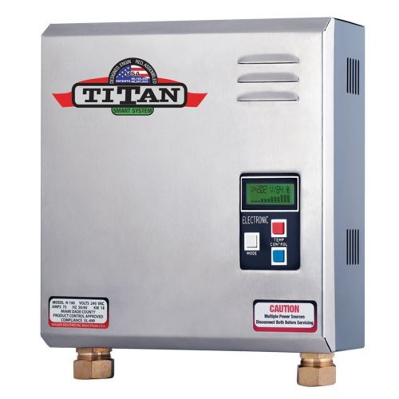 Titan Electronic Digital Tankless Water Heater Model #N-210