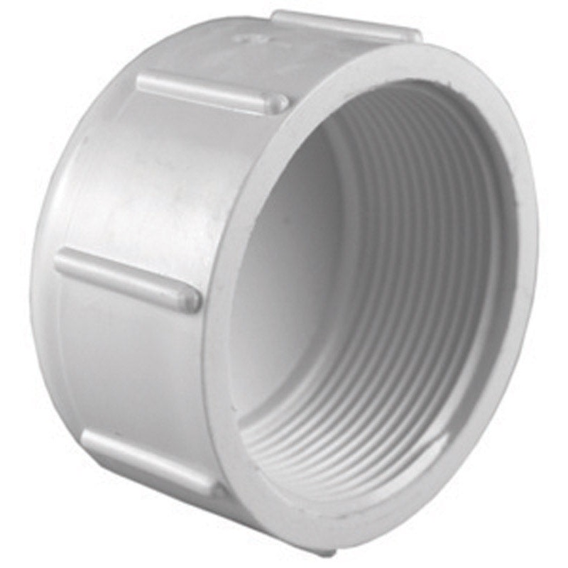 Charlotte Pipe 1-1/2 in. Dia. FPT Schedule 40 PVC Cap