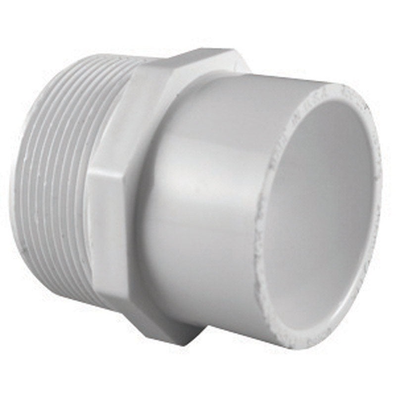 Charlotte Pipe 1 in. Dia. x 3/4 in. Dia. MPT To S Pipe Adapter