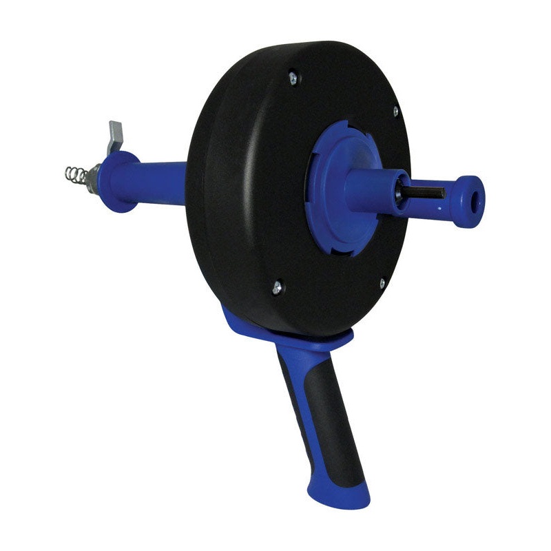 Cobra 1/4 in. Pistol Grip Drum Auger 25 ft. L
