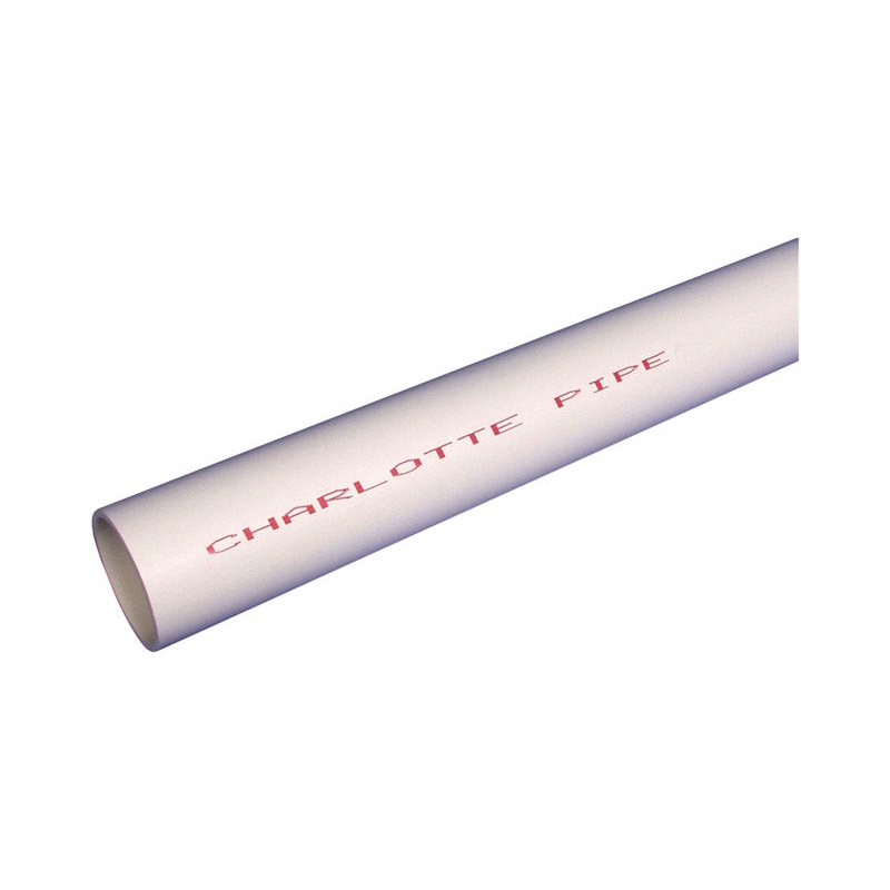 Cresline PVC Pipe 1/2 in. Dia. x 10 ft. L Plain End Schedule 40 600 psi