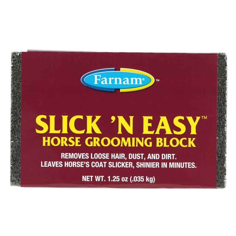Farnam Slick ‘N Easy 39036 Horse Grooming Block, Fiberglass