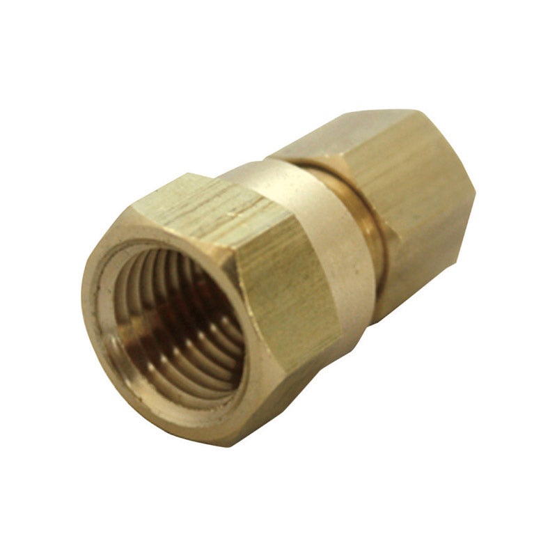 JMF 1/2 in. FPT Dia. x 1/2 in. FPT Dia. Brass Lead-Free Compression Fitting