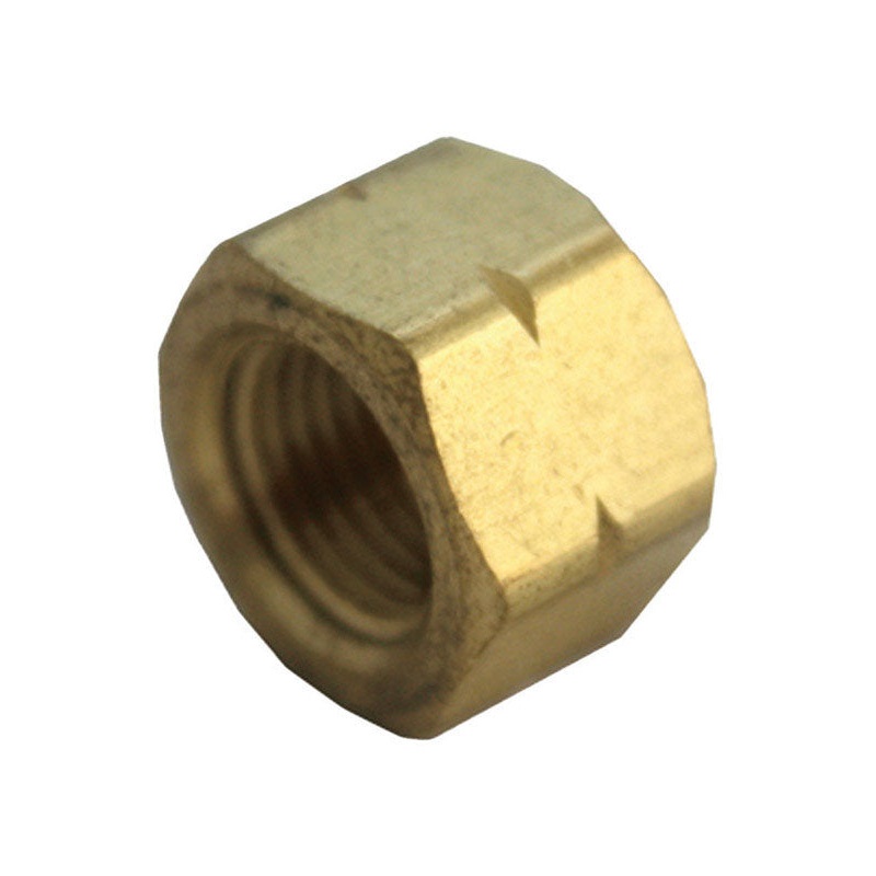 JMF 3/4 in. Dia. FPT Yellow Brass Cap