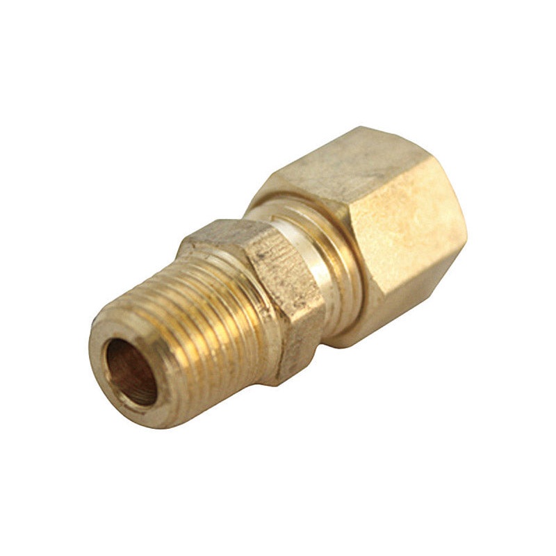 JMF 3/8 in. MPT Dia. x 3/8 in. MPT Dia. Brass Lead-Free Compression Fitting