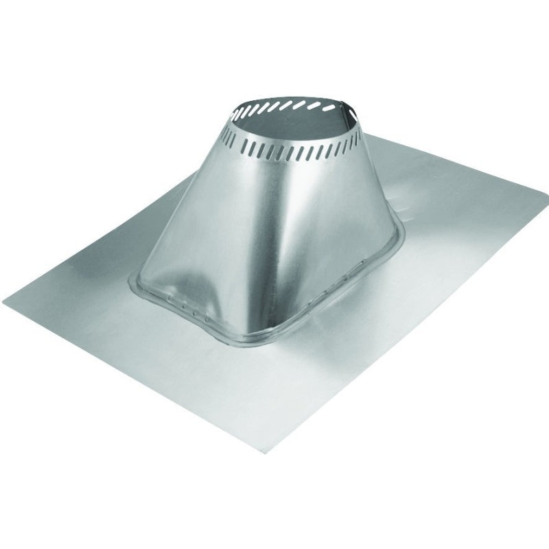 Selkirk SURE-TEMP Premium Series 206830 Roof Flashing, 31-7/8 in OAL, 27 in OAW, Aluminum