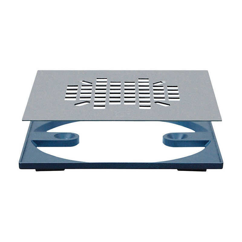 Sioux Chief 4-3/8 in. Stainless Steel Square Replacement Strainer