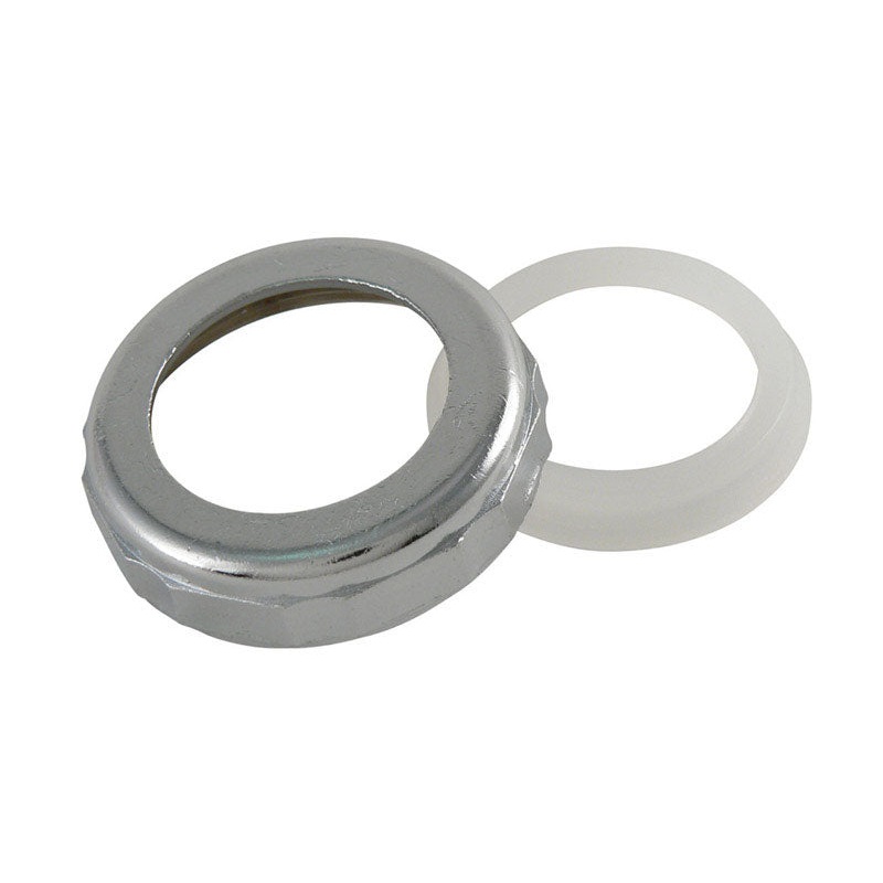 Ace 1-1/2 in. Dia. Chrome Slip Joint Nut and Washer 1