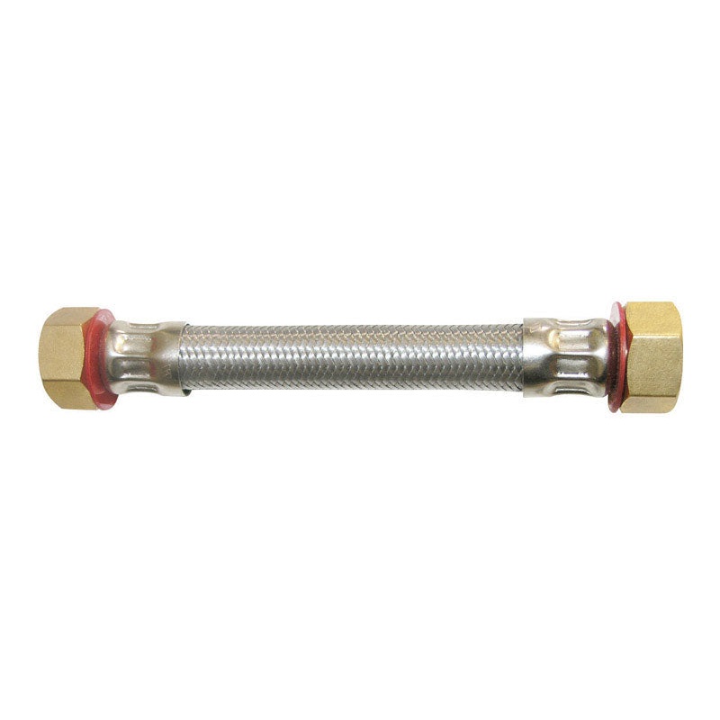 Ace 3/4 in. FIP x 3/4 in. Dia. FIP Stainless Steel Water Heater Supply Line 2 ft.