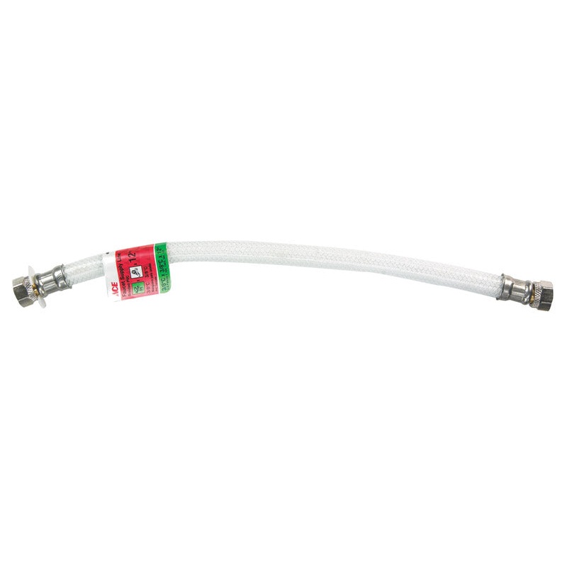 Ace 3/8 in. Compression x 3/8 in. Dia. Compression PVC Faucet Supply Line 12 in.