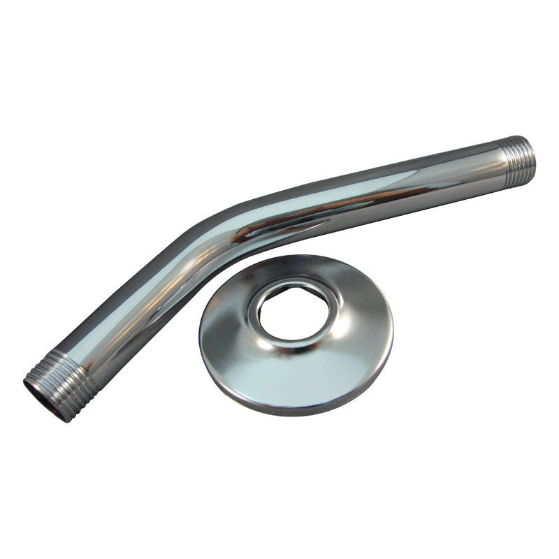 Ace Chrome Shower Arm and Flange 1/2 in. MIP