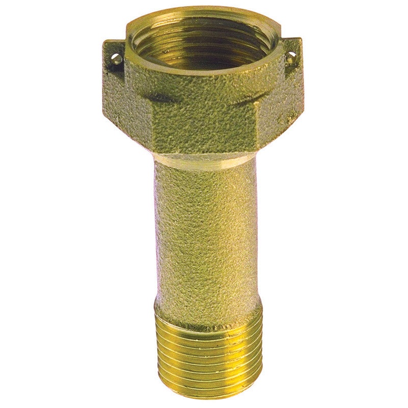 B & K 1 in. Dia. x 1 in. Dia. Brass Meter Coupling 200 psi