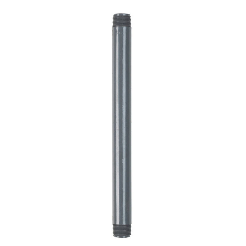 B & K 3/4 in. Dia. x 3/4 in. Dia. x 12 L MPT To MPT Schedule 80 PVC Pipe Nipple