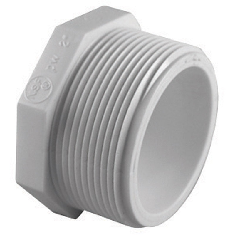 Charlotte Pipe 1-1/2 in. Dia. Schedule 40 MPT PVC Plug