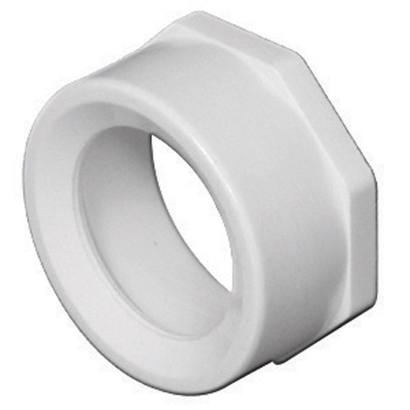 Charlotte Pipe Schedule 40 Spigot To Hub 2 in. Dia. x 4 in. Dia. PVC Flush Bushing