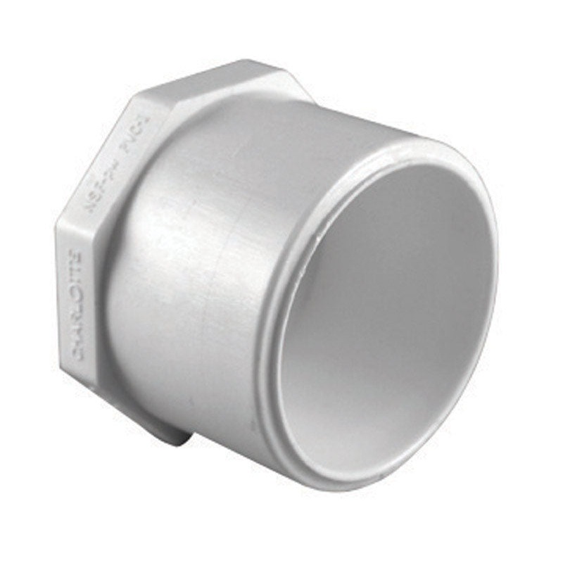 Charlotte Pipe Schedule 40 Spigot To Spg 1-1/4 in. Dia. PVC Plug