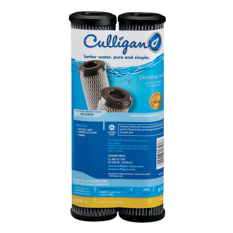 Culligan Better Water Pure and Simple Taste Odor & Sediment Water Filiter Cartidge 250 gal.