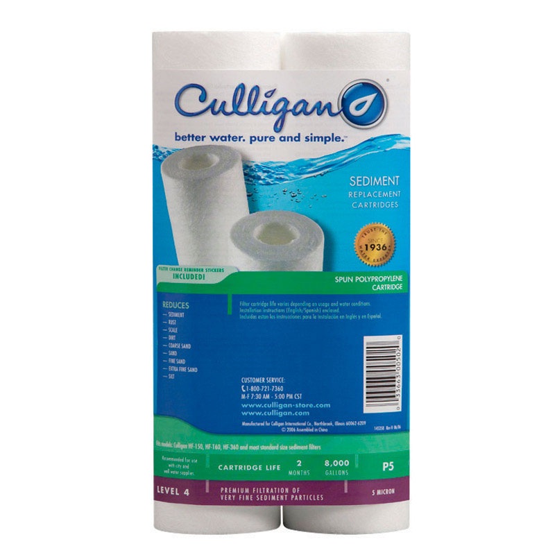 Culligan Sediment Water Filter Cartridge 8,000 gal.