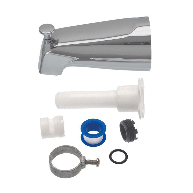 Danco Bathtub Diverter Spout Chrome Finish Metal Material