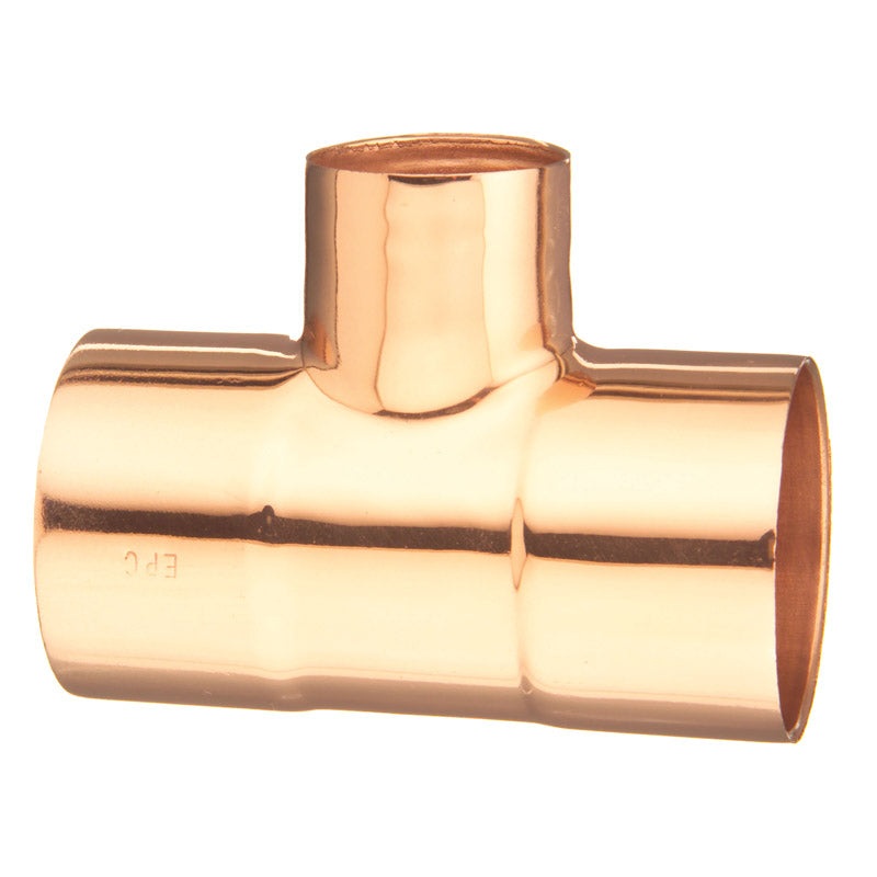 Elkhart 3/4 in. Dia. x 1/2 in. Dia. x 1/2 in. Dia. Copper To Sweat To Copper Copper Tee
