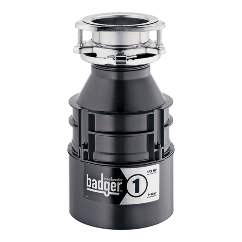 InSinkErator Garbage Disposal 1/3 hp Black