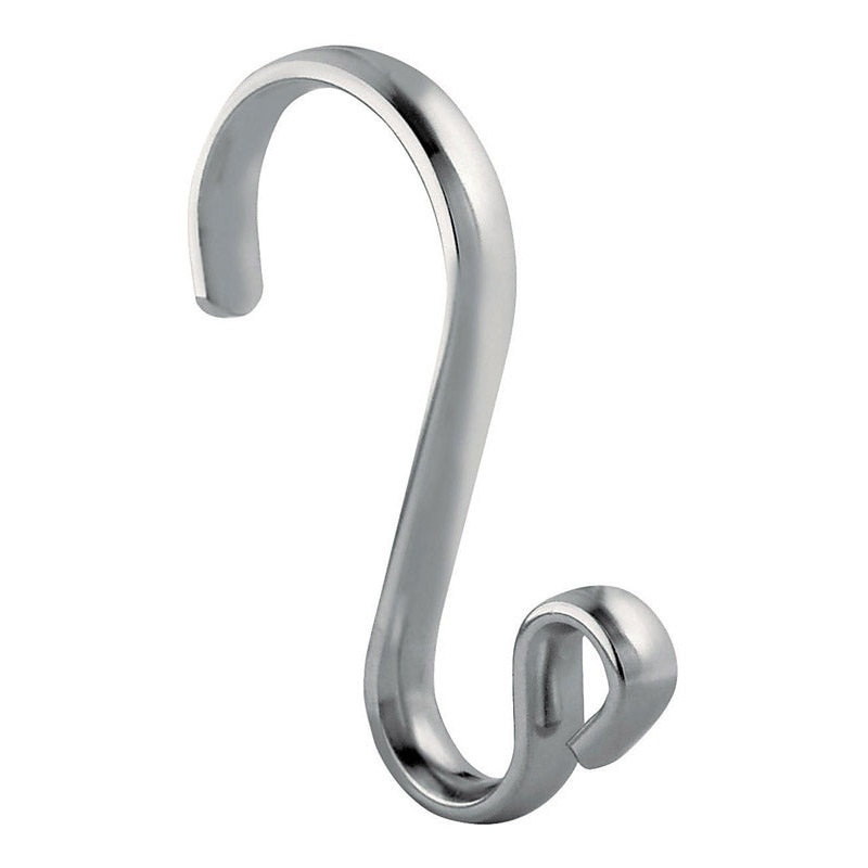 InterDesign Axis Shower Curtain Rings 3 in. L Metal 12 pk
