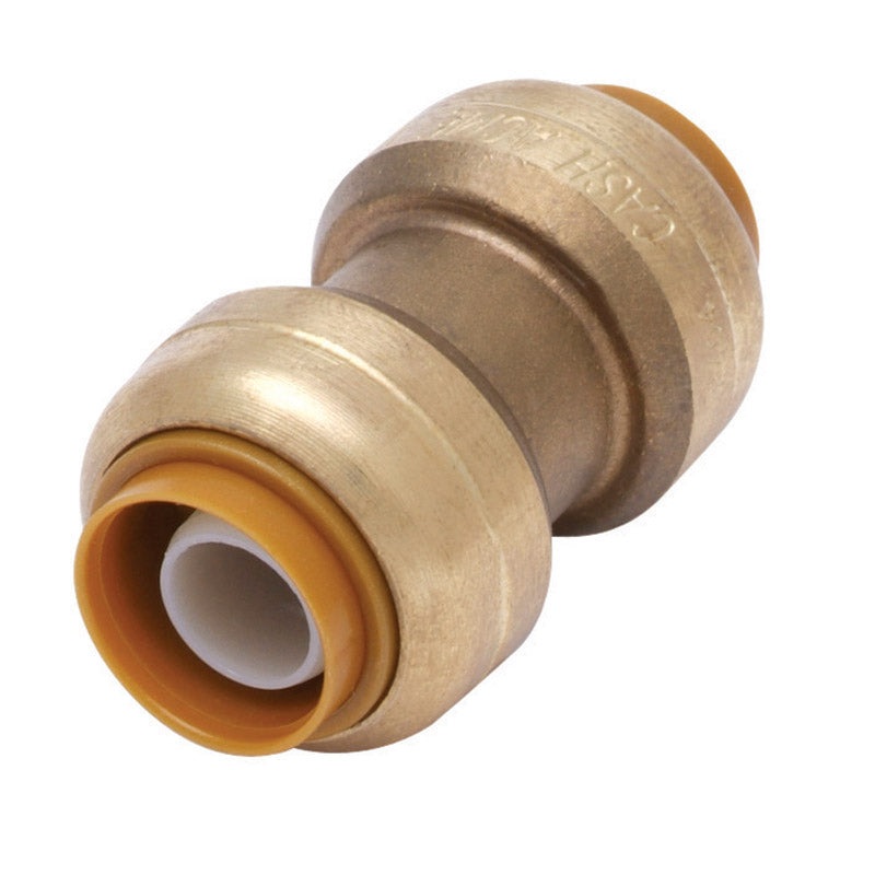 Sharkbite 1 in. Dia. x 1 in. Dia. Push To Push Brass Coupling