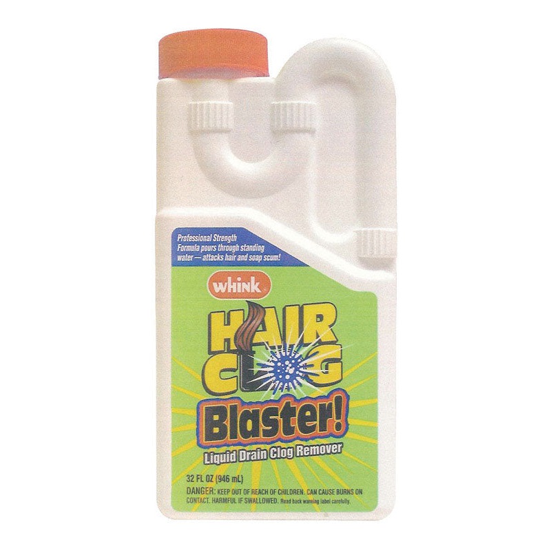 Whink Hair Clog Blaster! Liquid Clog Remover 32 oz.