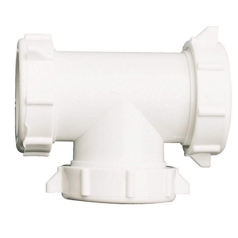 Ace 1-1/2 in. Dia. x 1-1/2 in. Dia. x 1-1/2 in. Dia. Slip To Slip To Slip Plastic Tee